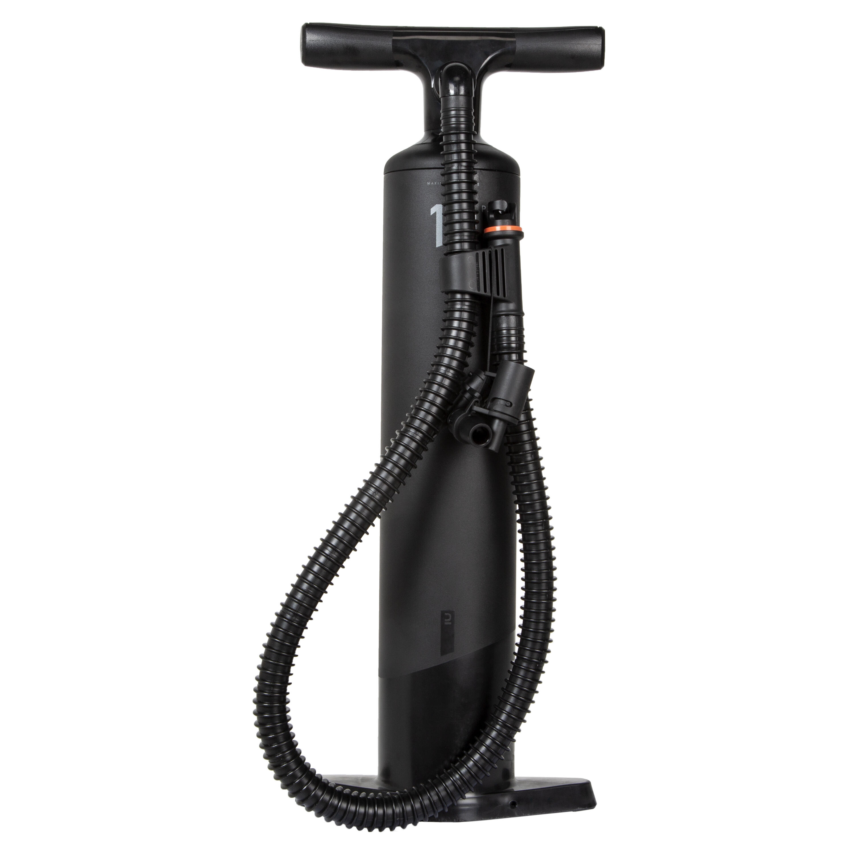 Manom tre pompe main double action basse pression 0 10 psi noire