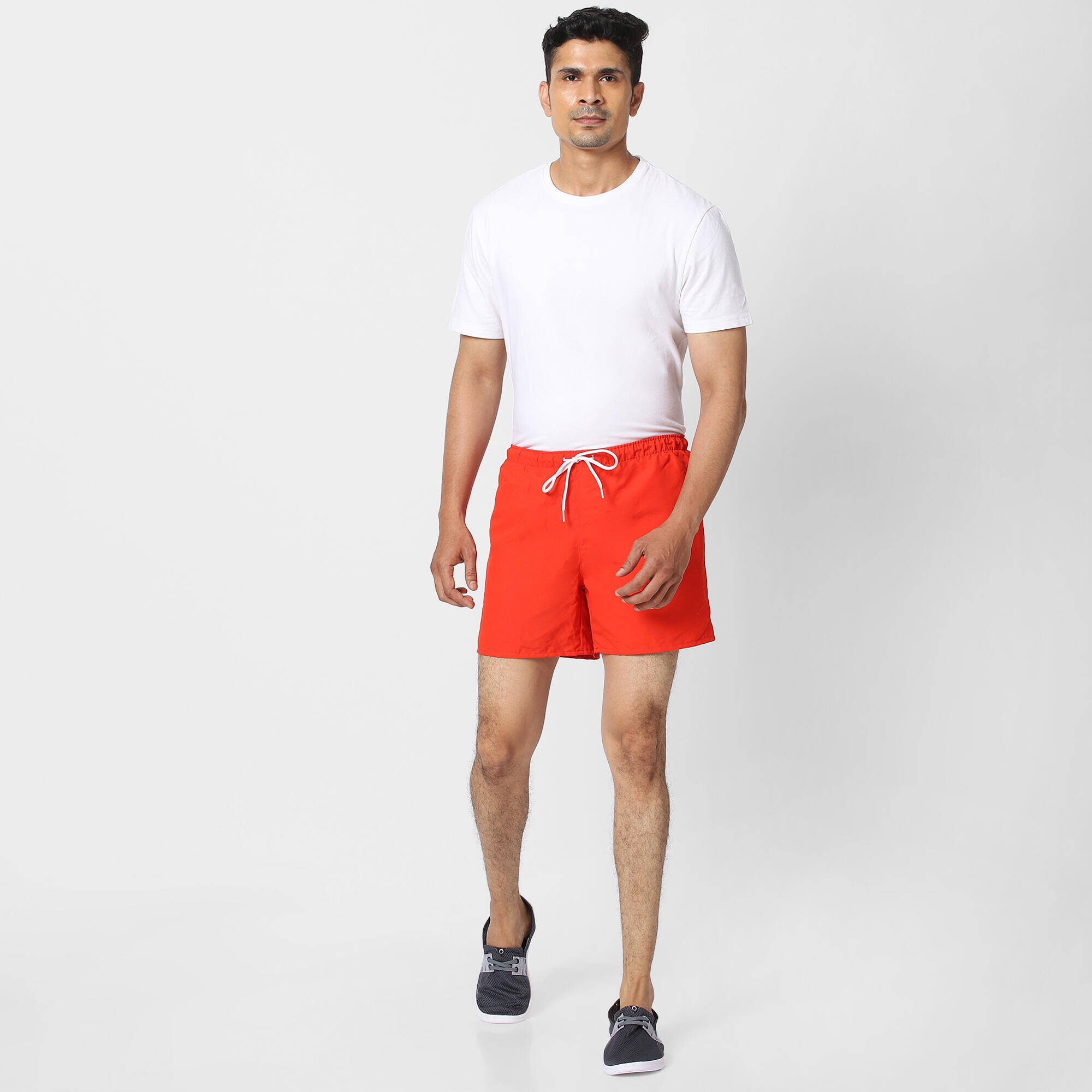 Men Surfing Hendaia Boardshorts Short Red -  1