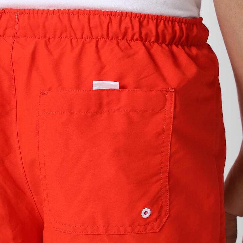 Bañador corto rojo para hombre