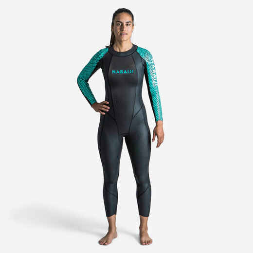 
      Neoprenanzug Damen 2,5/2 mm Freiwasserschwimmen - OWS 500 Glide Skin 
  