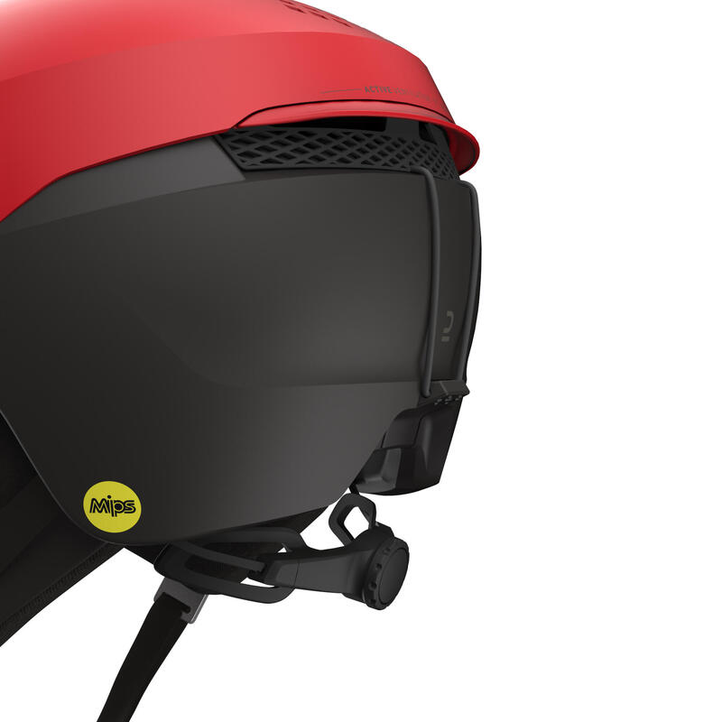 Casco sci freeride adulto FR900 MIPS rosso