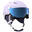 Lyžařská helma se zorníkem H350 fialová