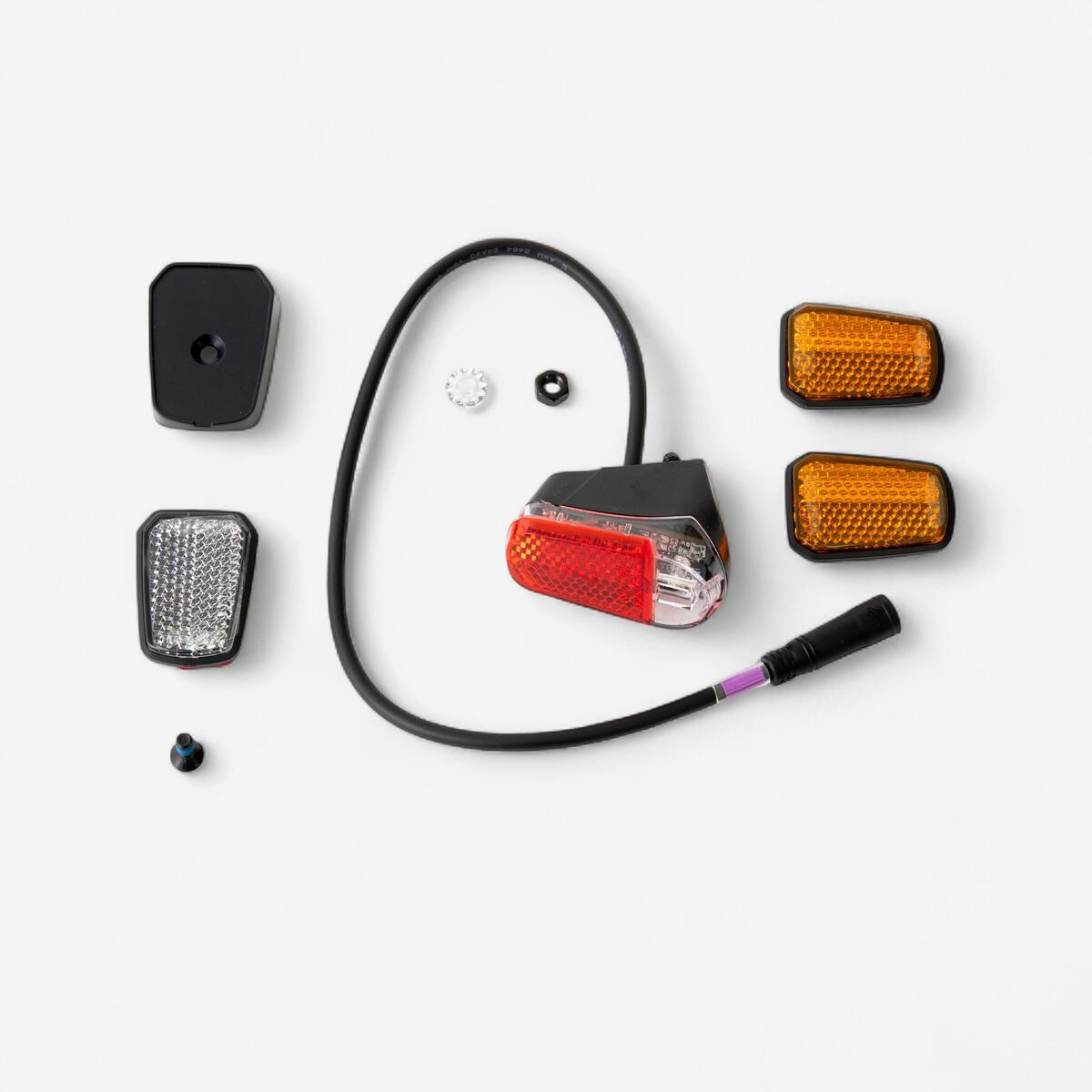 Kit de catadioptres et lampe arrière pour trottinette R900E et R920E