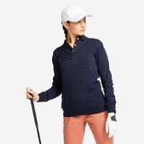 Women V-Neck Pullover MW500 Navy Blue