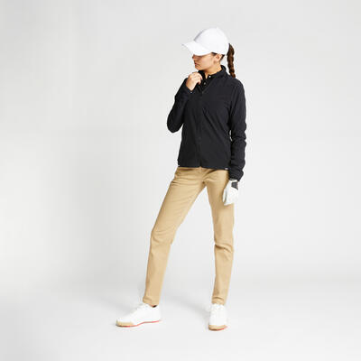 Damen Golf Windbreaker wasserabweisend - RW500 marineblau