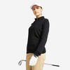 Jersey golf Mujer MW500 negro