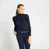 Women's golf winter base layer CW500 navy blue