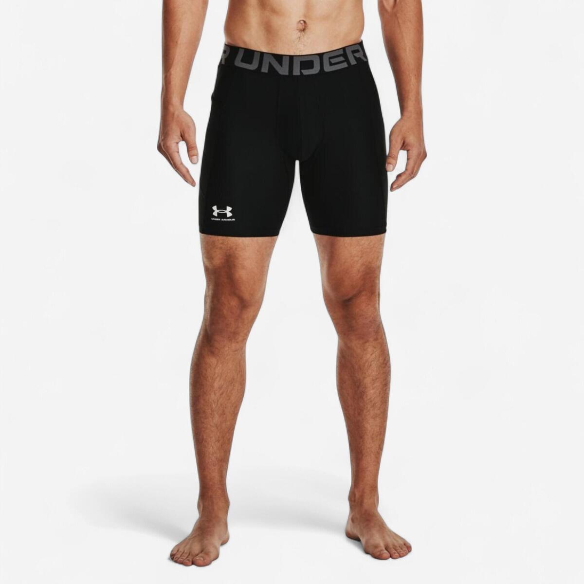 Short de compression HeatGear® pour homme, noir