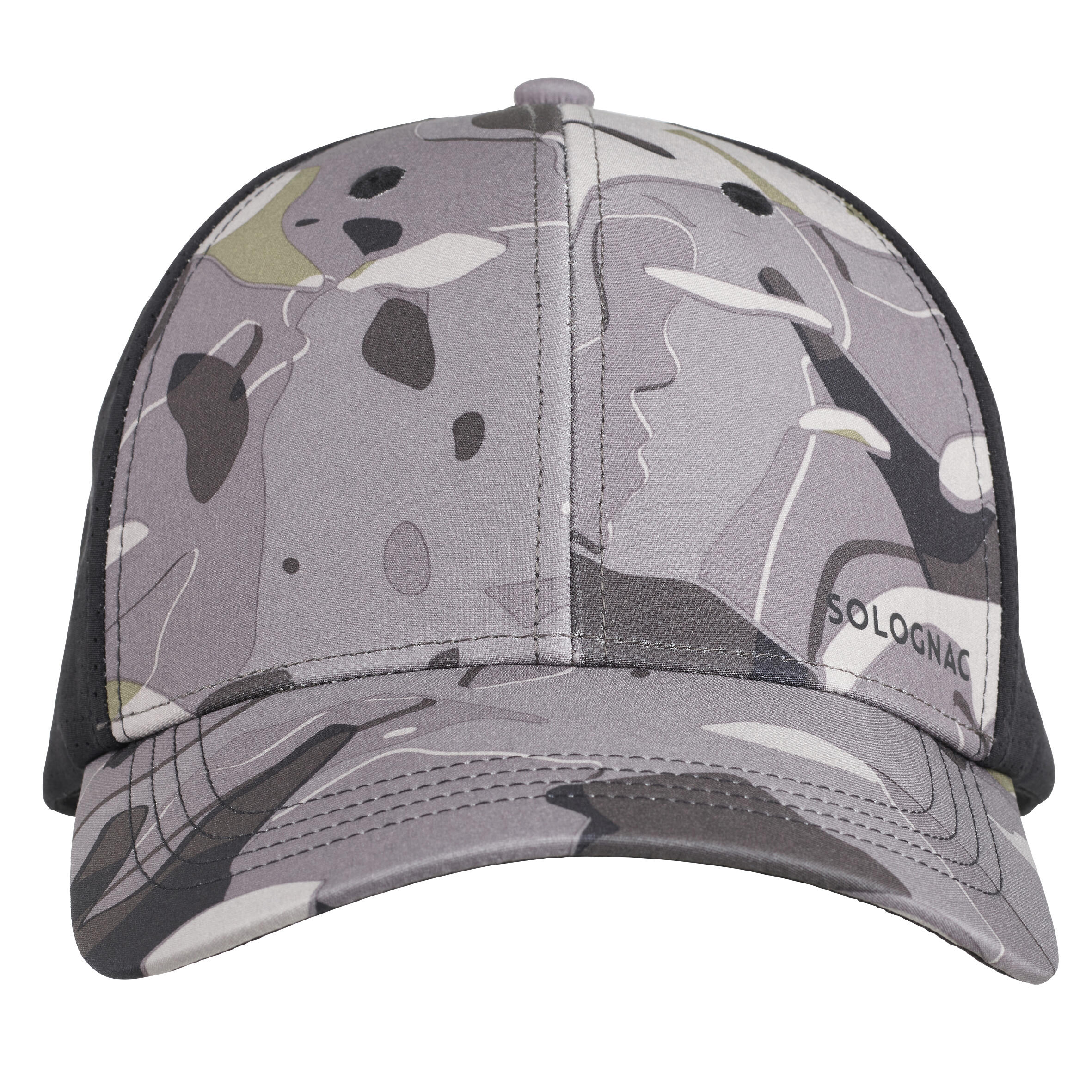 Adult Cap Military Camo Print 520 - Camo Grey/Black