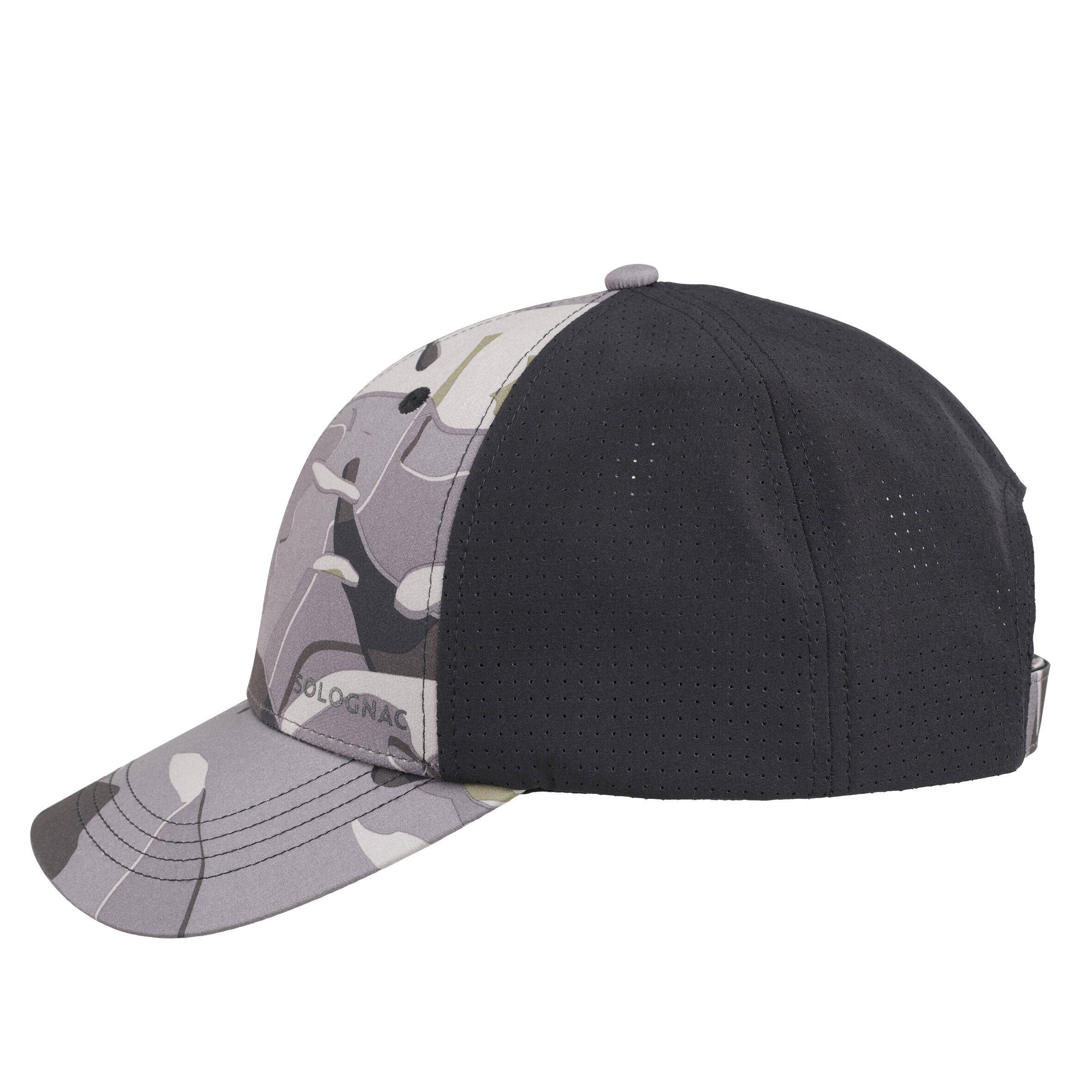 Adult Cap Military Camo Print 520 - Camo Grey/Black -  5