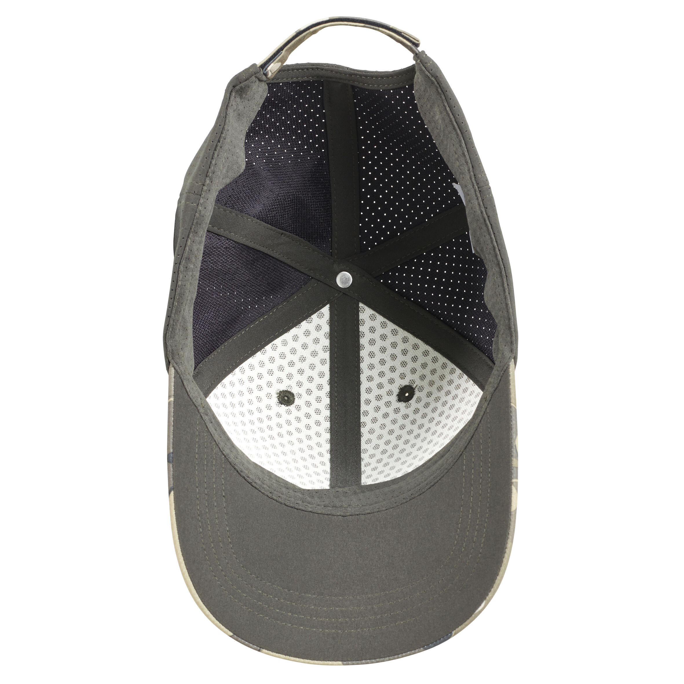 Lightweight And Breathable Country Sport Cap 520 Camo Green & Uni 8/10