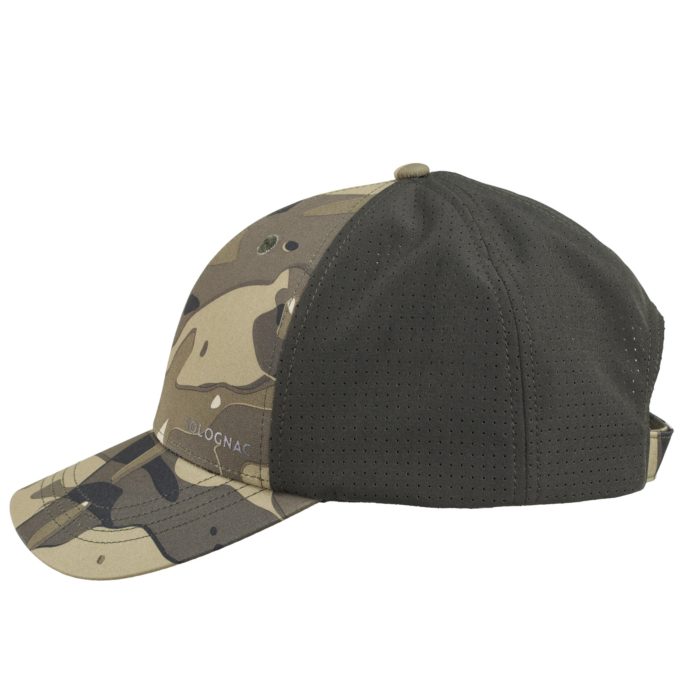 Lightweight And Breathable Country Sport Cap 520 Camo Green & Uni 5/10