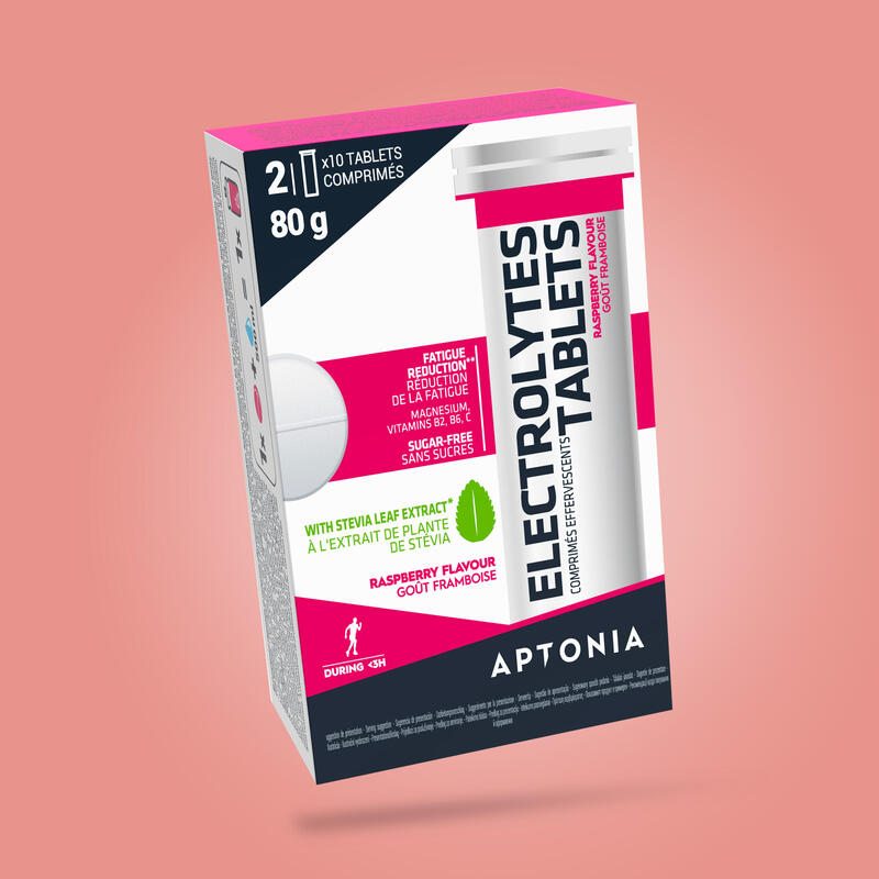 SugarFree Electrolytes Drink Fizzy Tablets Mixed Berries 20X4g