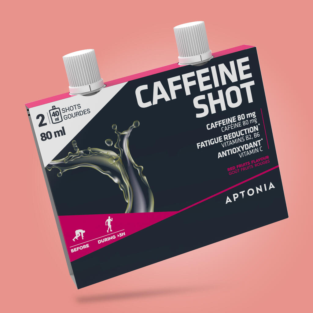 Koffeinshot rote Früchte 2 × 40 ml