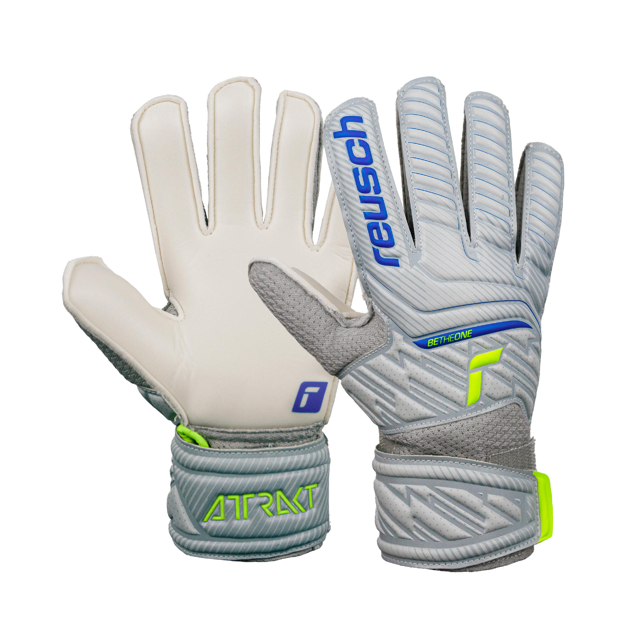 Kids' Goalkeeper Gloves Attrakt Solid 1/4