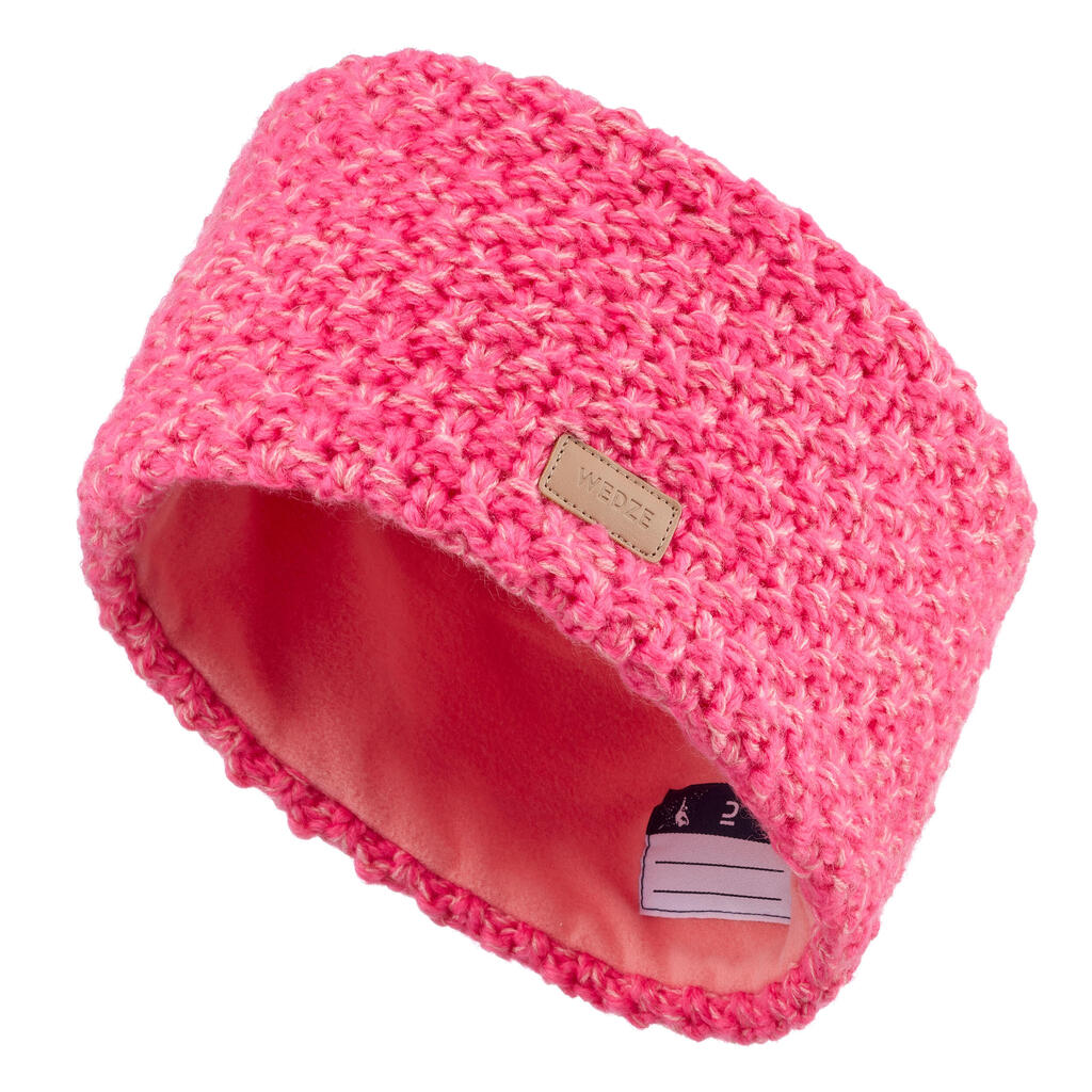 CHILDREN’S SKI HEADBAND - TIMELESS - LIGHT PINK