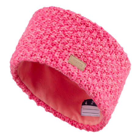 CHILDREN’S SKI HEADBAND - TIMELESS - LIGHT PINK