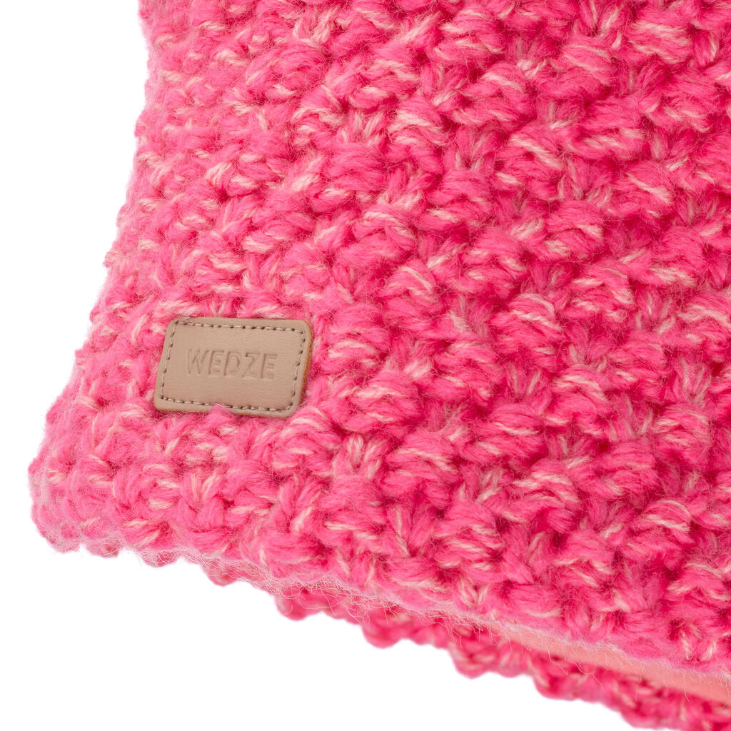 CHILDREN’S SKI HEADBAND - TIMELESS - LIGHT PINK