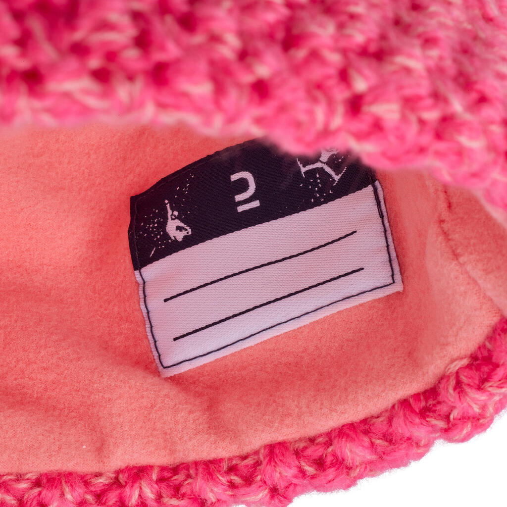 CHILDREN’S SKI HEADBAND - TIMELESS - LIGHT PINK