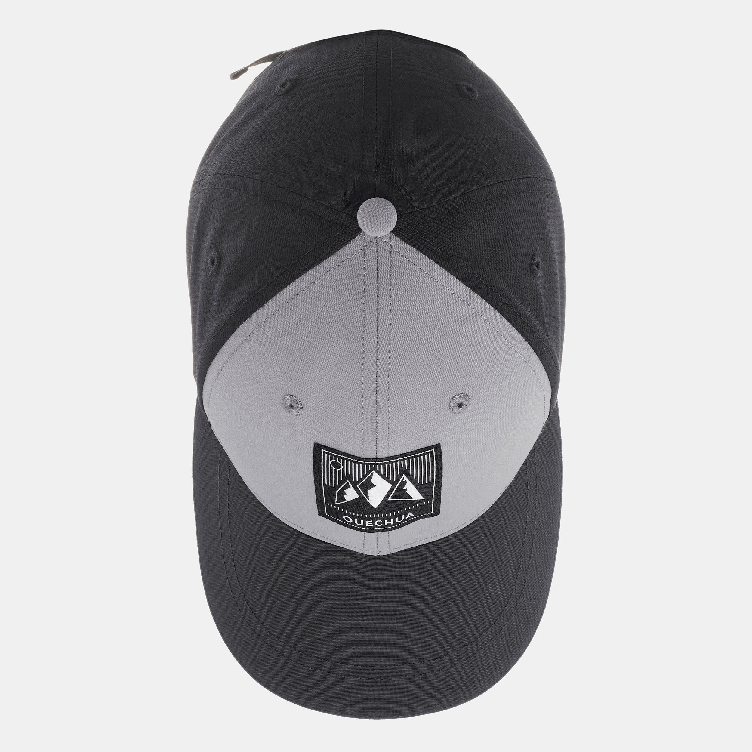Kids’ cap, 7-15 years, MH100 - Grey/Black