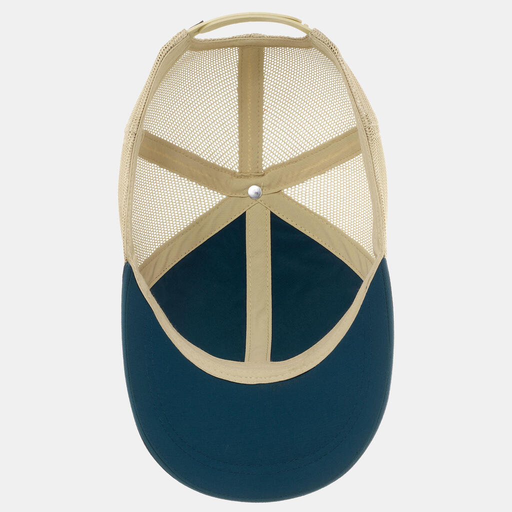 Casquette trucker enfant, mh100 bleue bordeau