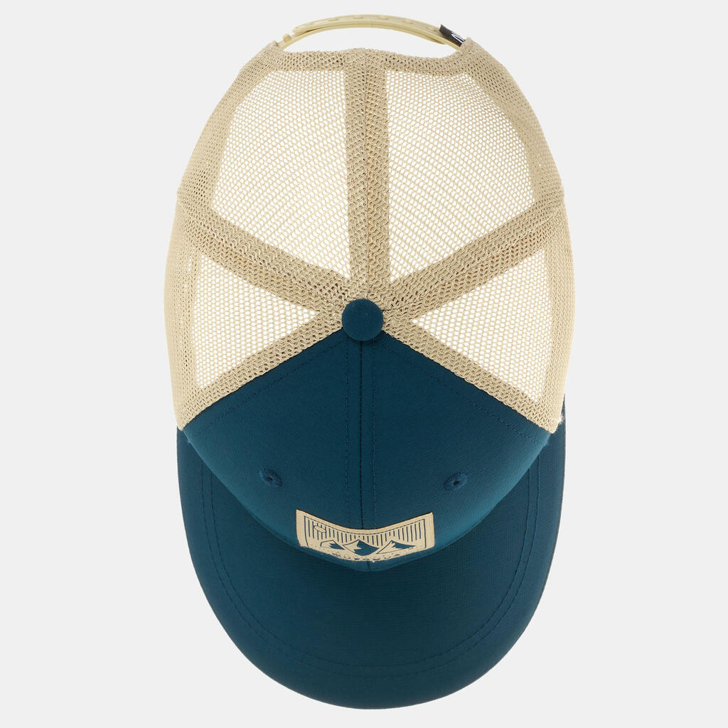 Casquette trucker enfant, mh100 bleue bordeau