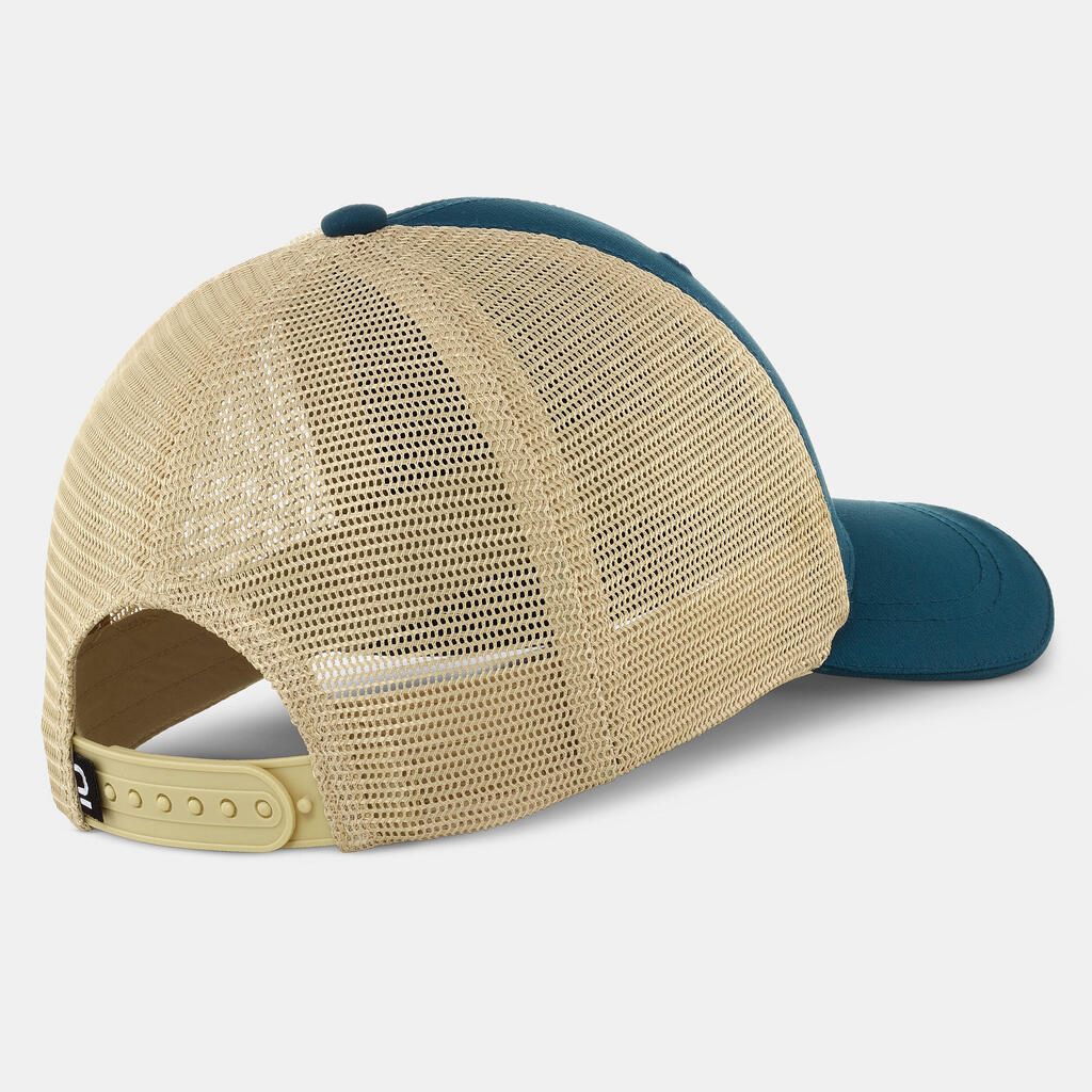 Casquette trucker enfant, mh100 bleue bordeau