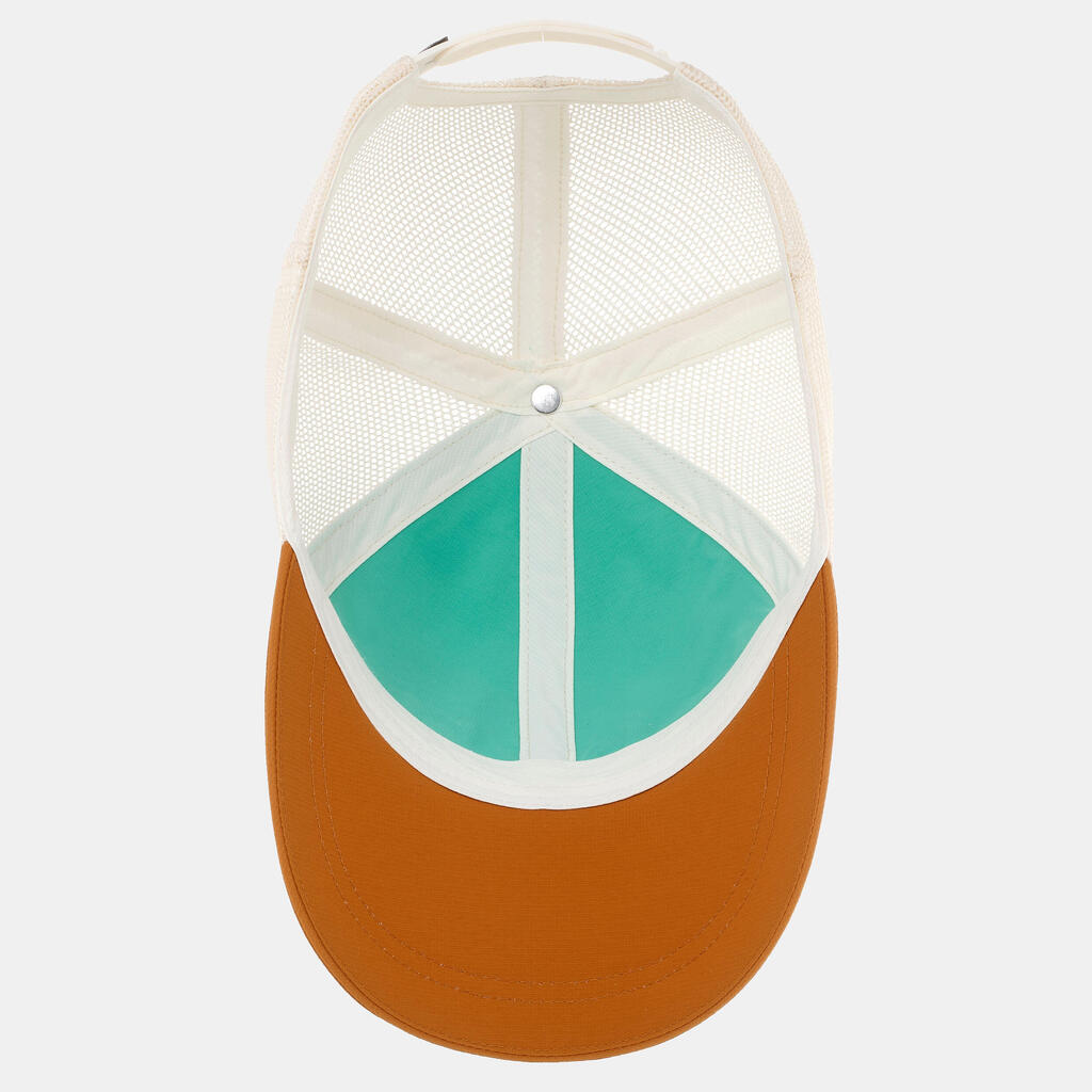 Casquette trucker enfant, mh100 bleue bordeau