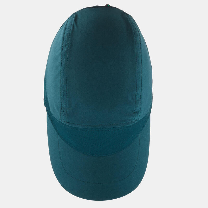 Cappellino trekking bambino MH500 blu petrolio