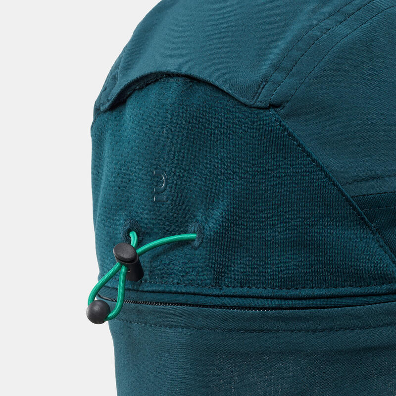 Schirmmütze Cap Kinder UV-Schutz Wandern - MH500 grün