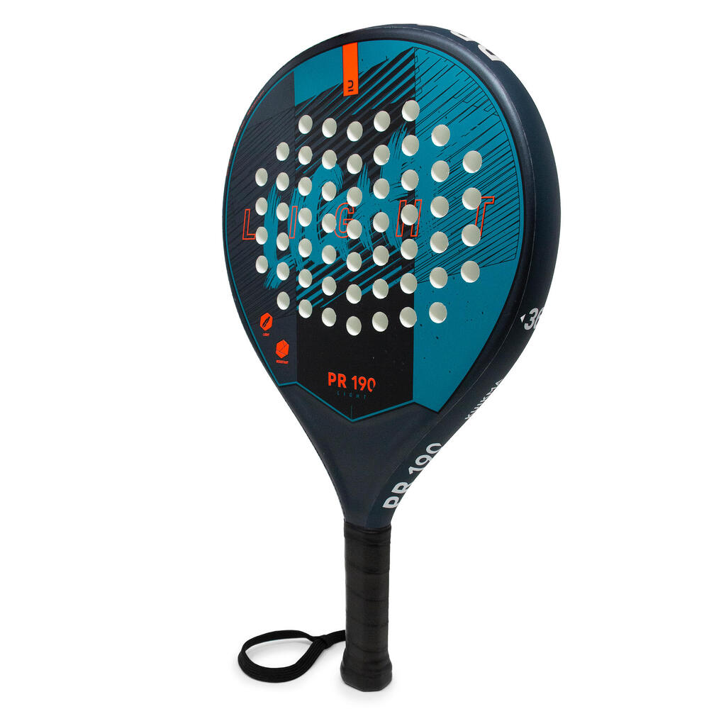 Padelschläger Kuikma - PR190 Light schwarz/blau