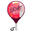 Racchetta padel bambino PR 190 LIGHT bianco-rosa