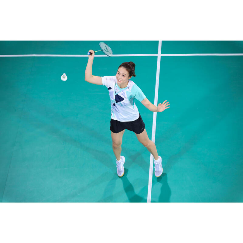 Şort Badminton 560 Negru Damă 