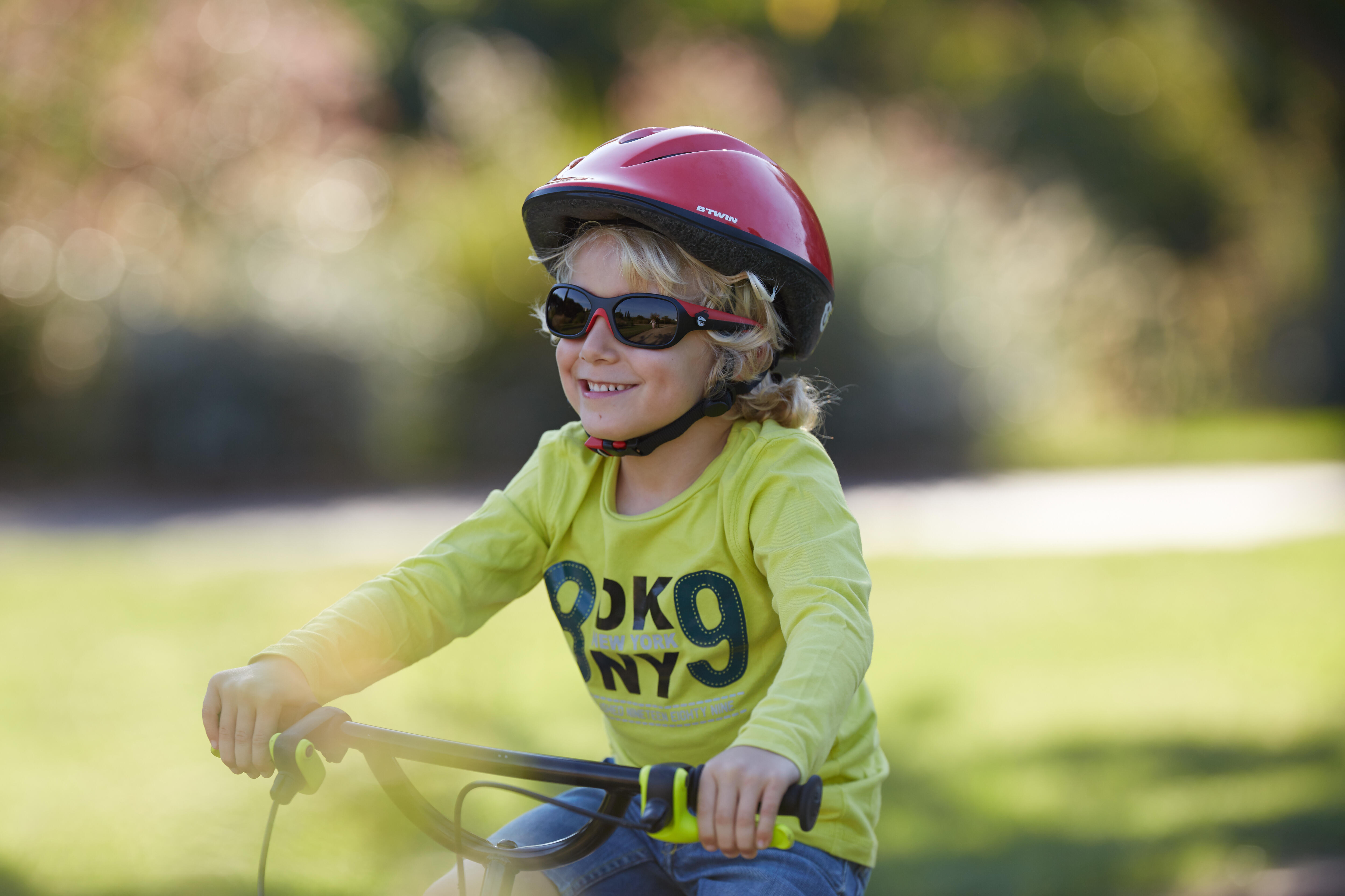 Kids Bike Helmet Red