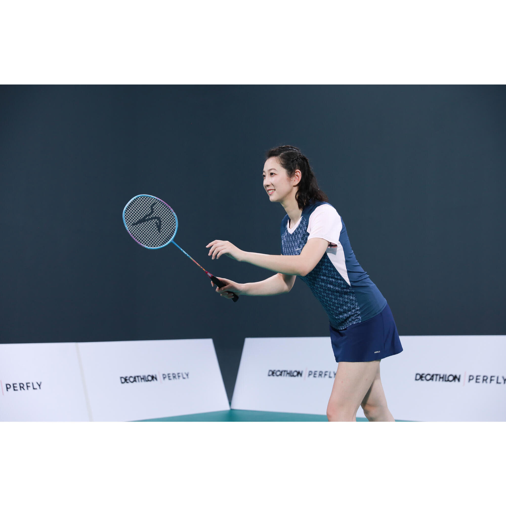 Jupe short badminton discount femme