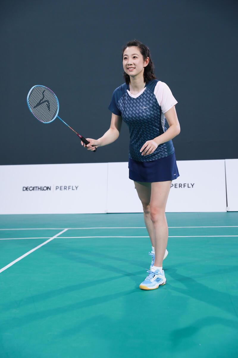 Dámská badmintonová sukně BR560 tmavě modrá