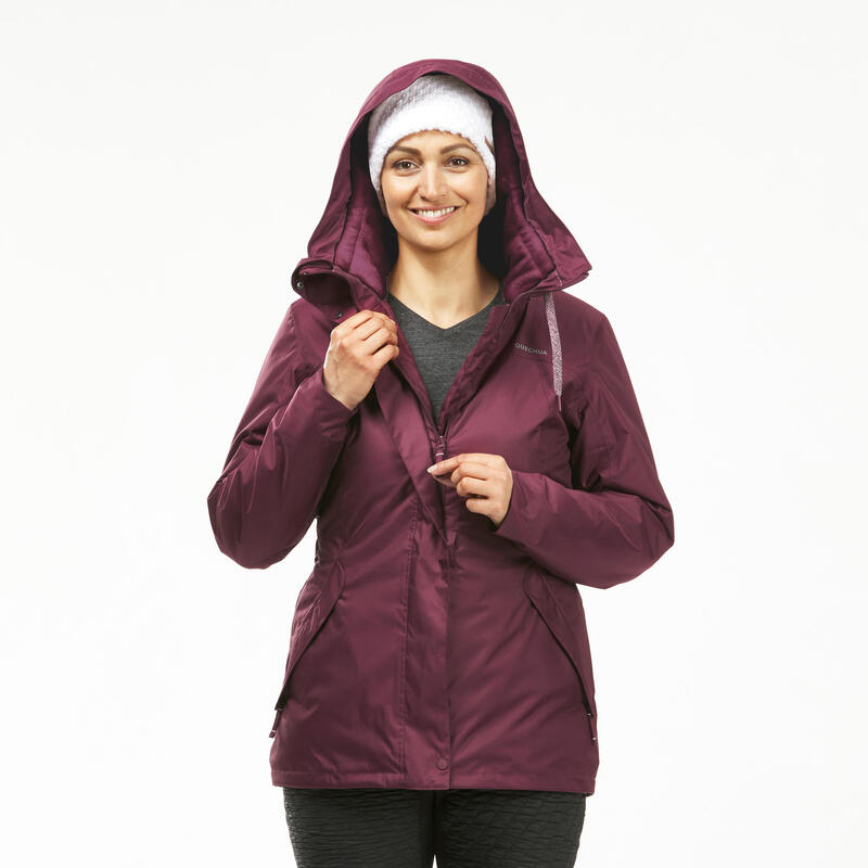 escocés Adiós poco claro Abrigo de montaña y nieve impermeable Mujer Quechua SH100 X-Warm | Decathlon escocés Adiós poco claro Abrigo de montaña y nieve impermeable Mujer Quechua SH100 X-Warm | Decathlon