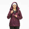 Winterjacke Damen bis -10 °C wasserdicht Winterwandern - SH500 bordeux