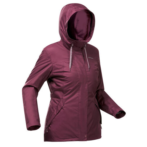 Veste chaude imperméable de randonnée - SH100 X-WARM -10°C - femme