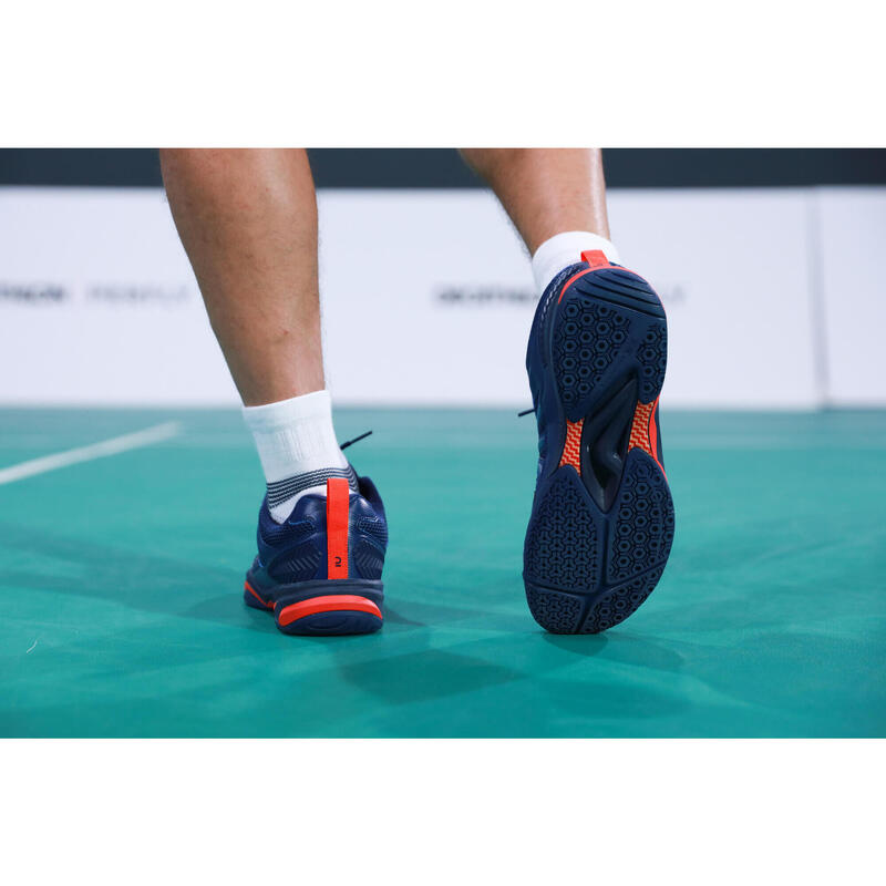 MEN BADMINTON SHOES MAX COMFORT BS 590 NAVY BLUE