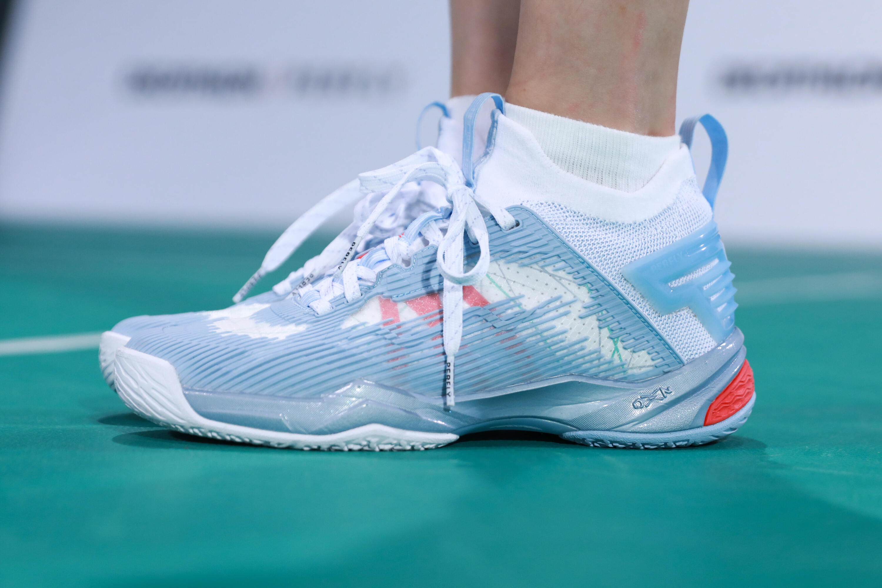 Dámské badmintonové boty BS 990 šedo-modré 22/23