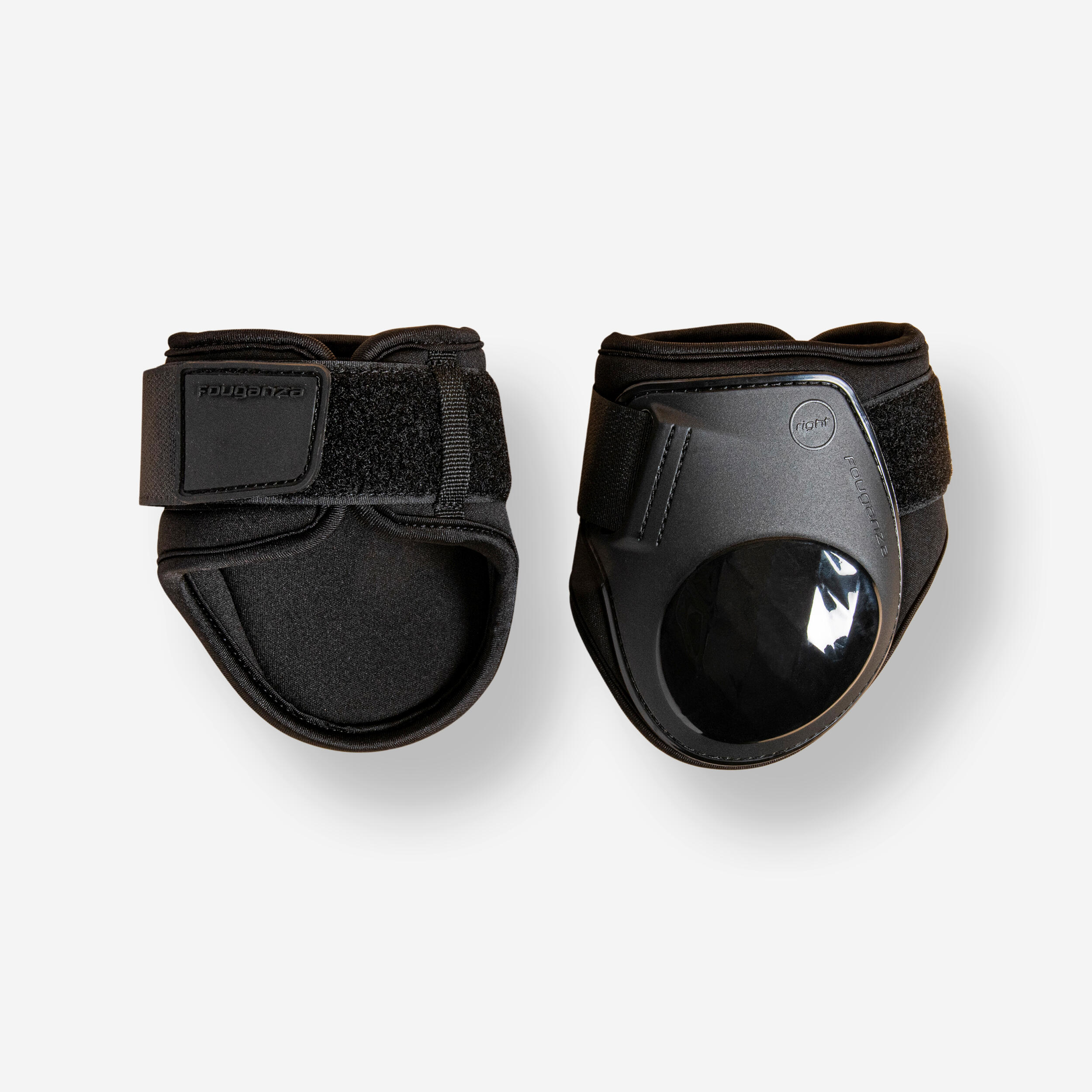 Decathlon | Paranocche equitazione cavallo 500 neri X2 |  Fouganza