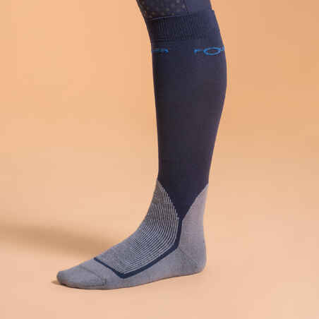 700 Adult Horse Riding Socks - Navy