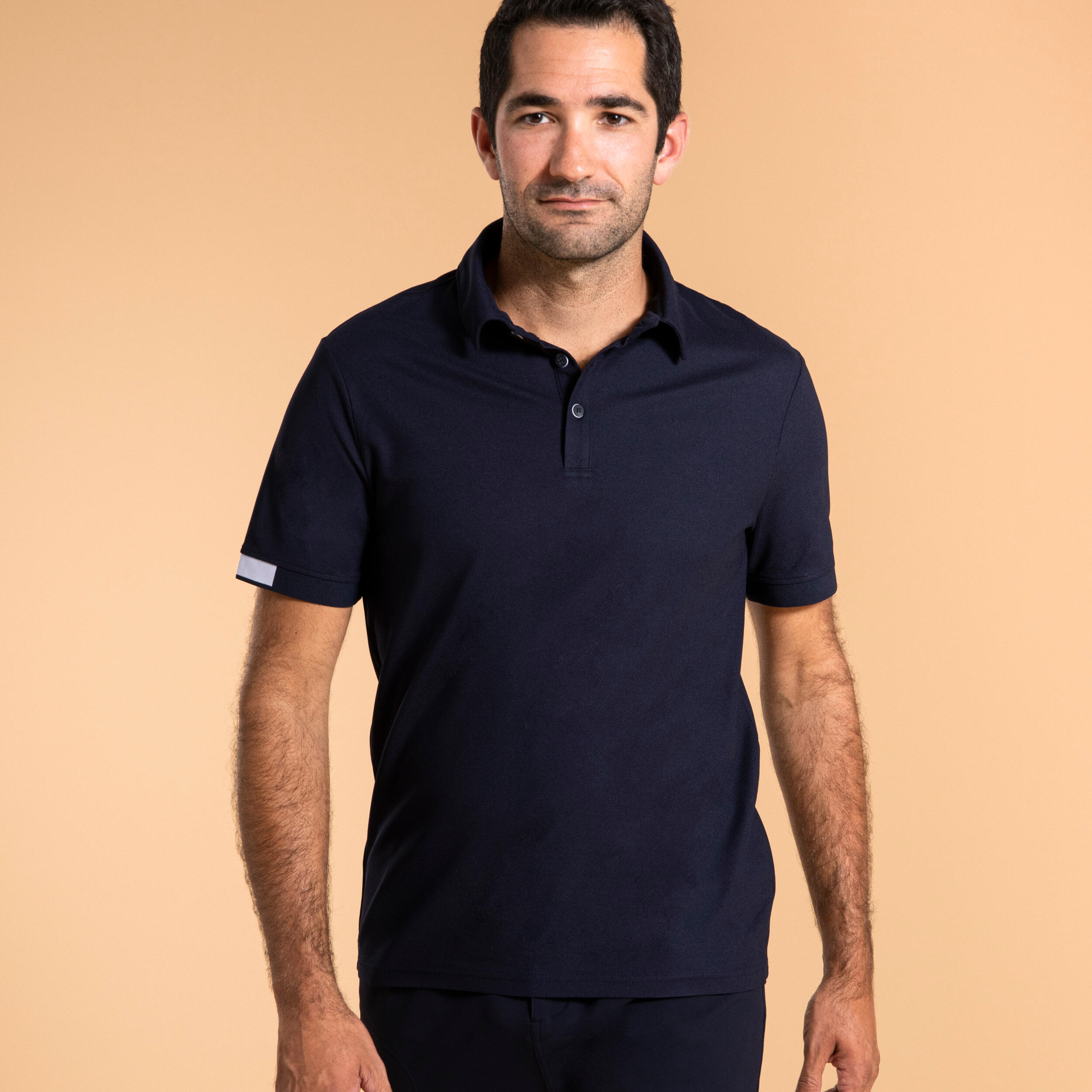 Tricou Polo Echitație Albastru Bărbați
