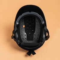 Adult/Kids' Horse Riding Helmet 140 - Black Velvet