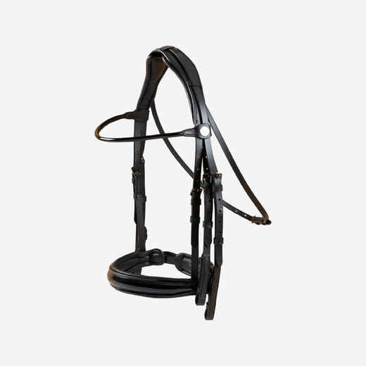 
      Horse & Pony Dressage Double Bridle 900 - Black
  