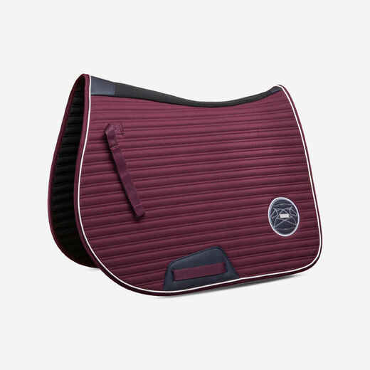 
      Horse Riding Saddle Cloth for Horse and Pony 900 - Burgundy
  