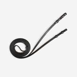 Curb Reins for Horse - Black