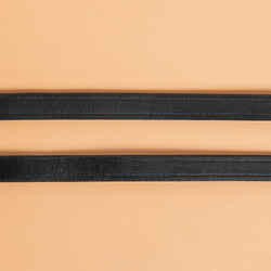 Curb Reins for Horse - Black