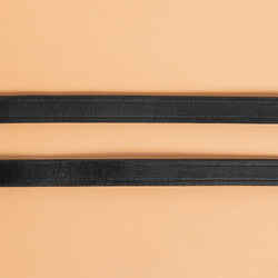Horse Riding Curb Reins for Horse - Black